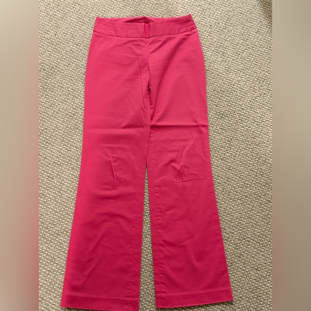 Lilly Pulitzer Pink Main Line Fit Pants size 2